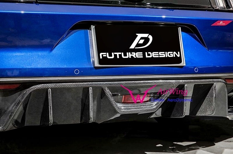Mustang - HP style Carbon Rear Diffuser 05